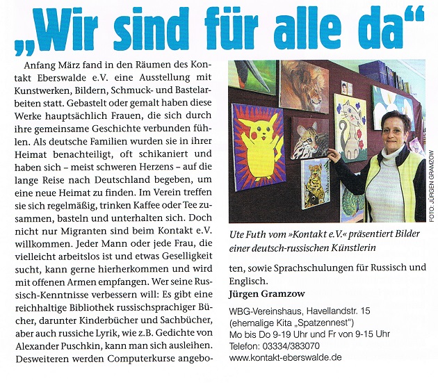 Diebstahl im Kontakt Eberswalde Artikelbild